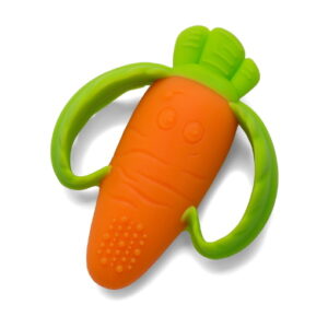 Infantino Nibbles Carrot Silicone Teether